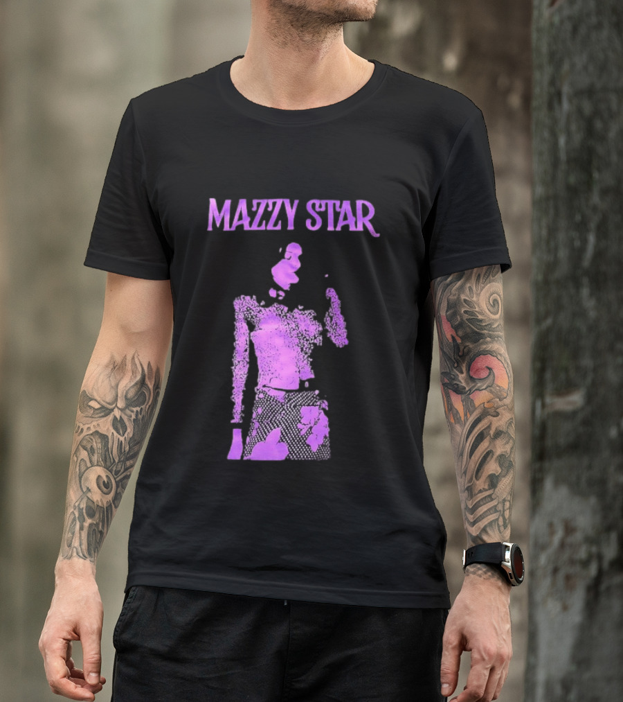 Mazzy Star Hope Sandoval Purple Aesthetic Alternative Rock T-Shirt