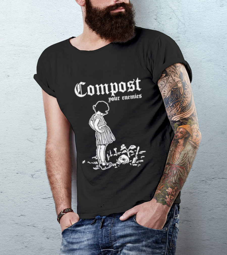 Compost Your Enemies Vintage Style Child T-Shirt