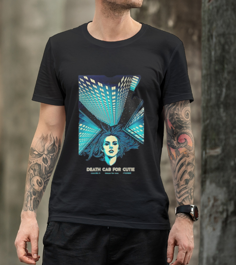 Death Cab For Cutie Uncasville Mohegan Sun Arena 2012 T-Shirt