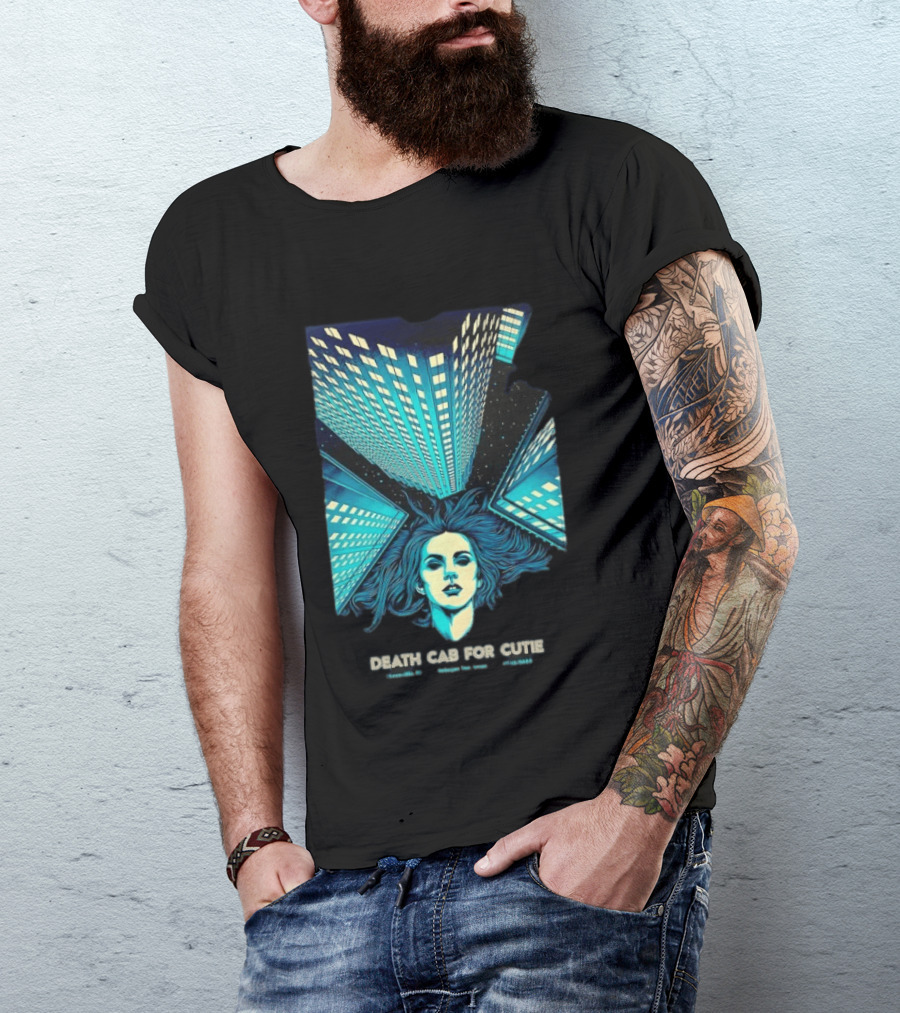 Death Cab For Cutie Uncasville Mohegan Sun Arena 2012 T-Shirt
