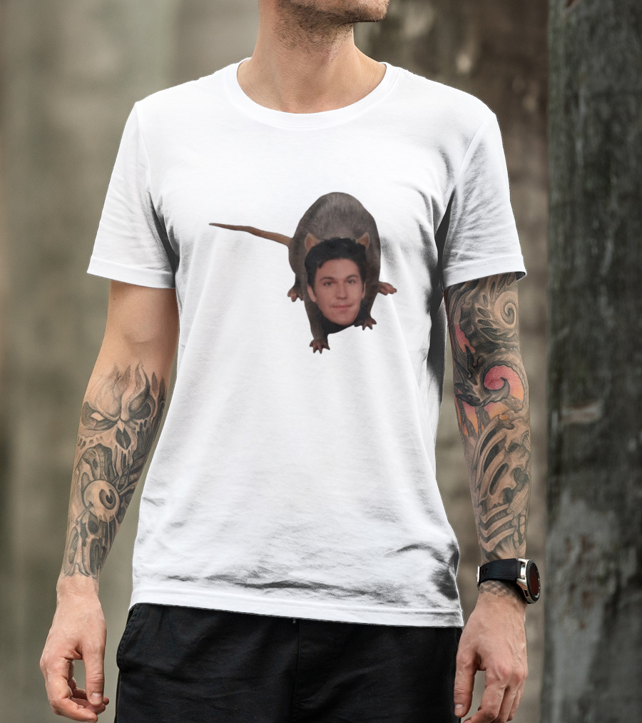 Ben Affleck Rat Meme Face Mashup T-Shirt