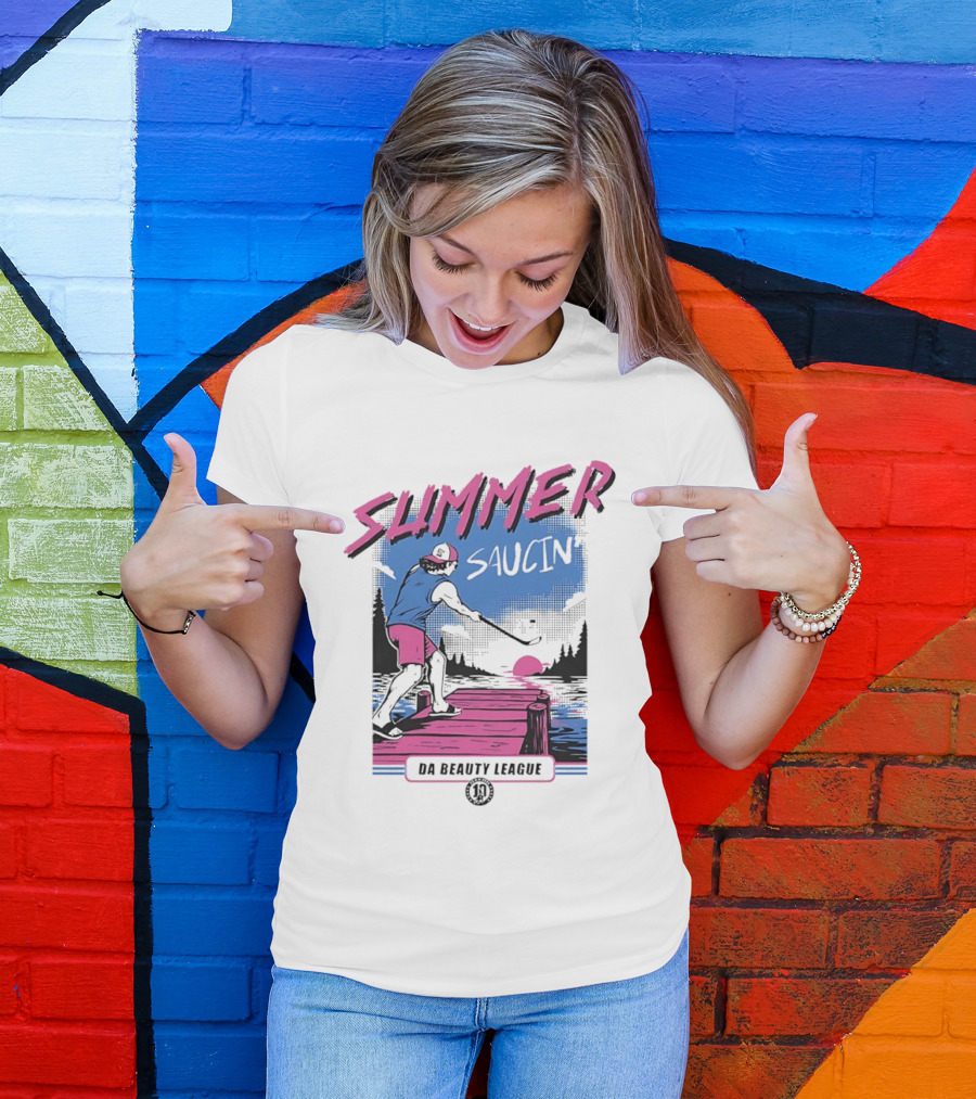 Summer Saucin Da Beauty League Hockey T-Shirt