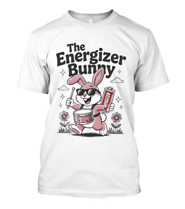 The Energizer Bunny Drummer Battery T-Shirt