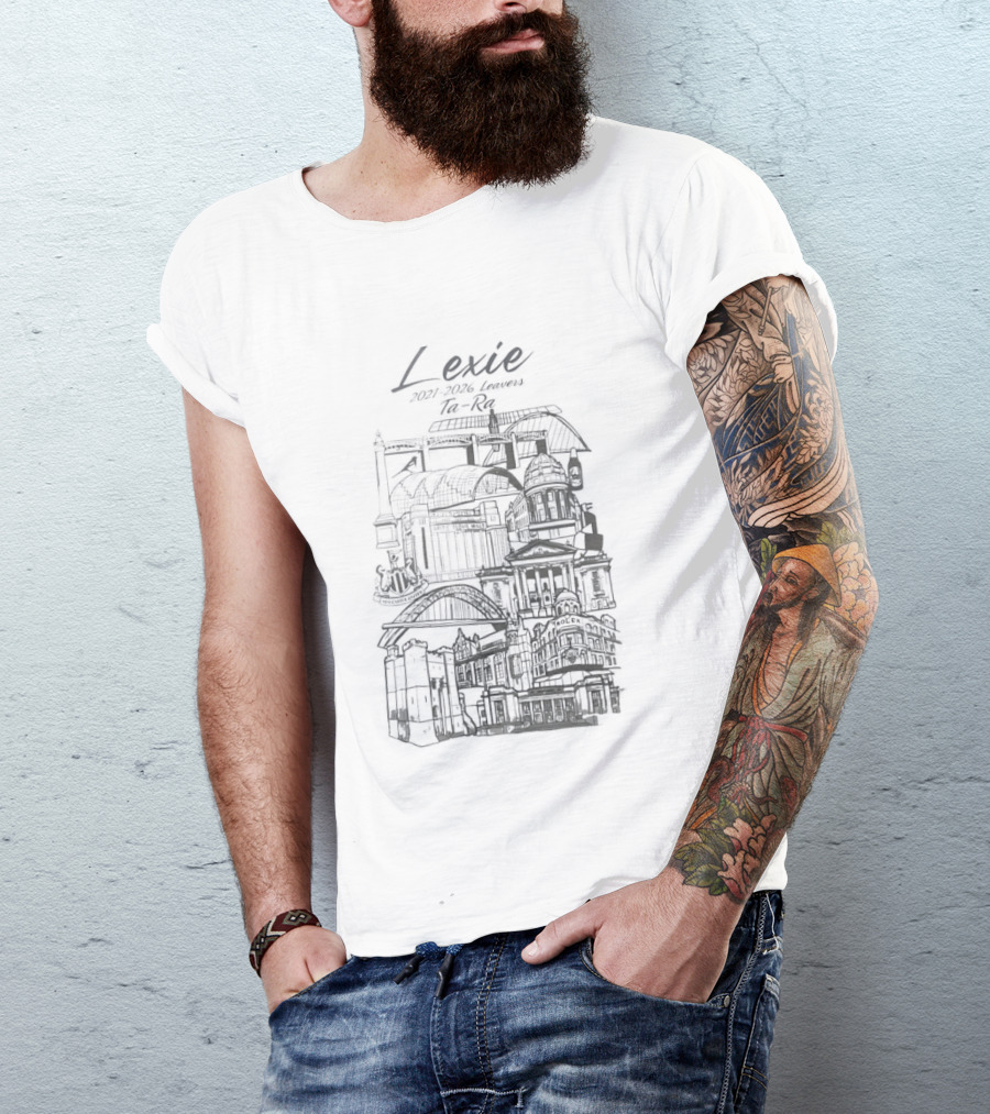 Lexie 2021 2026 Ta Ra Newcastle Upon Tyne City Landmarks T-Shirt