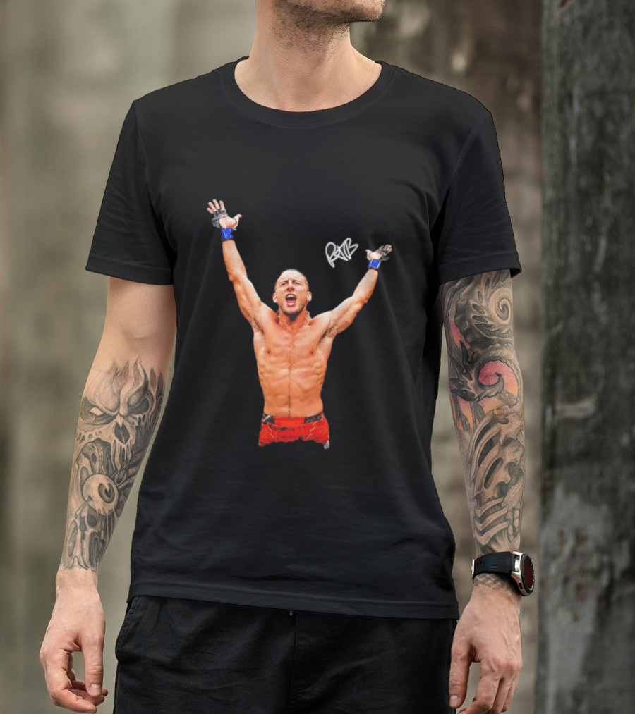 Ryan Hall UFC 2026 Victory Celebration Champion Pose T-Shirt