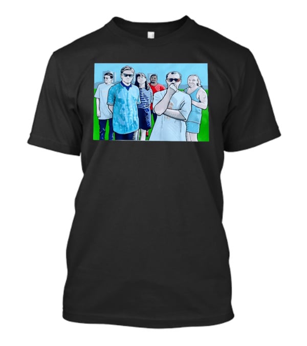 The Office Cast Illustrated Group Scene T-Shirt