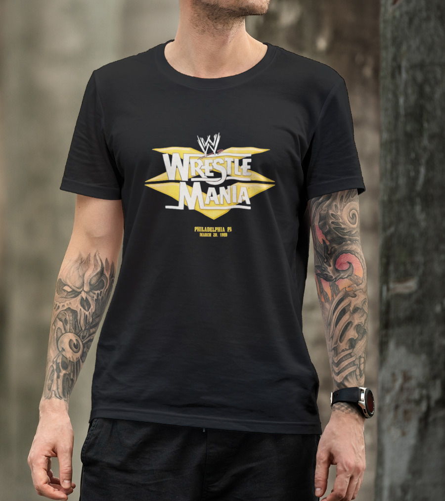 WWE WrestleMania XV Philadelphia March 28 1999 T-Shirt