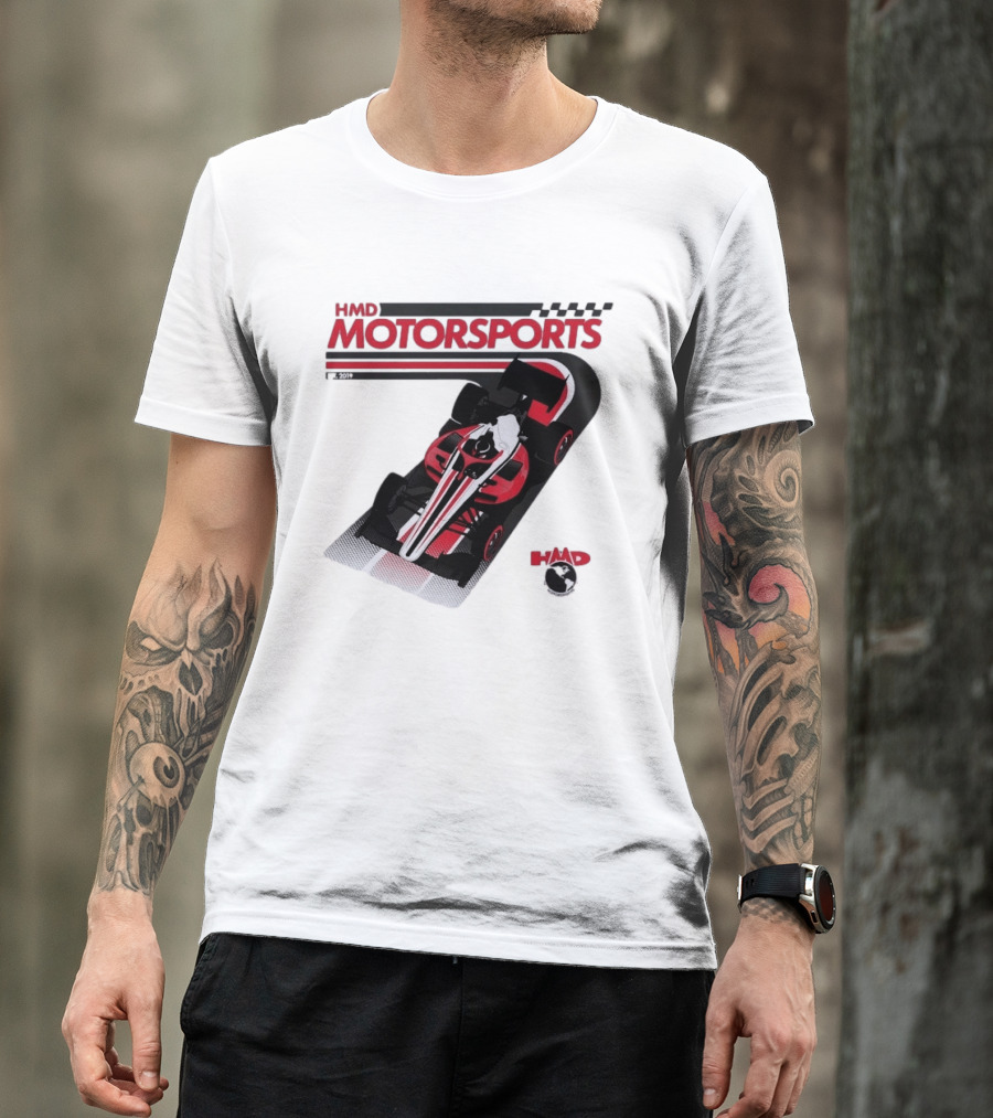 HMD Motorsports Indy NXT 2026 Racing Car T-Shirt