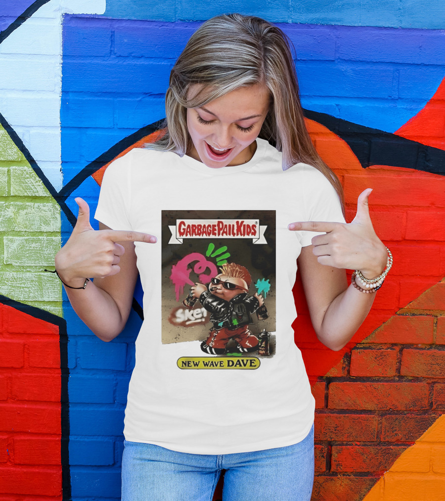 New Wave Dave Garbage Pail Topps T-Shirt