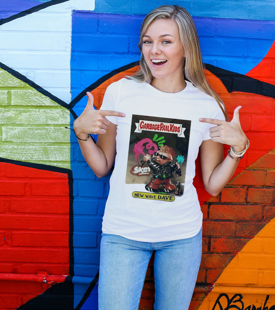 New Wave Dave Garbage Pail Topps T-Shirt