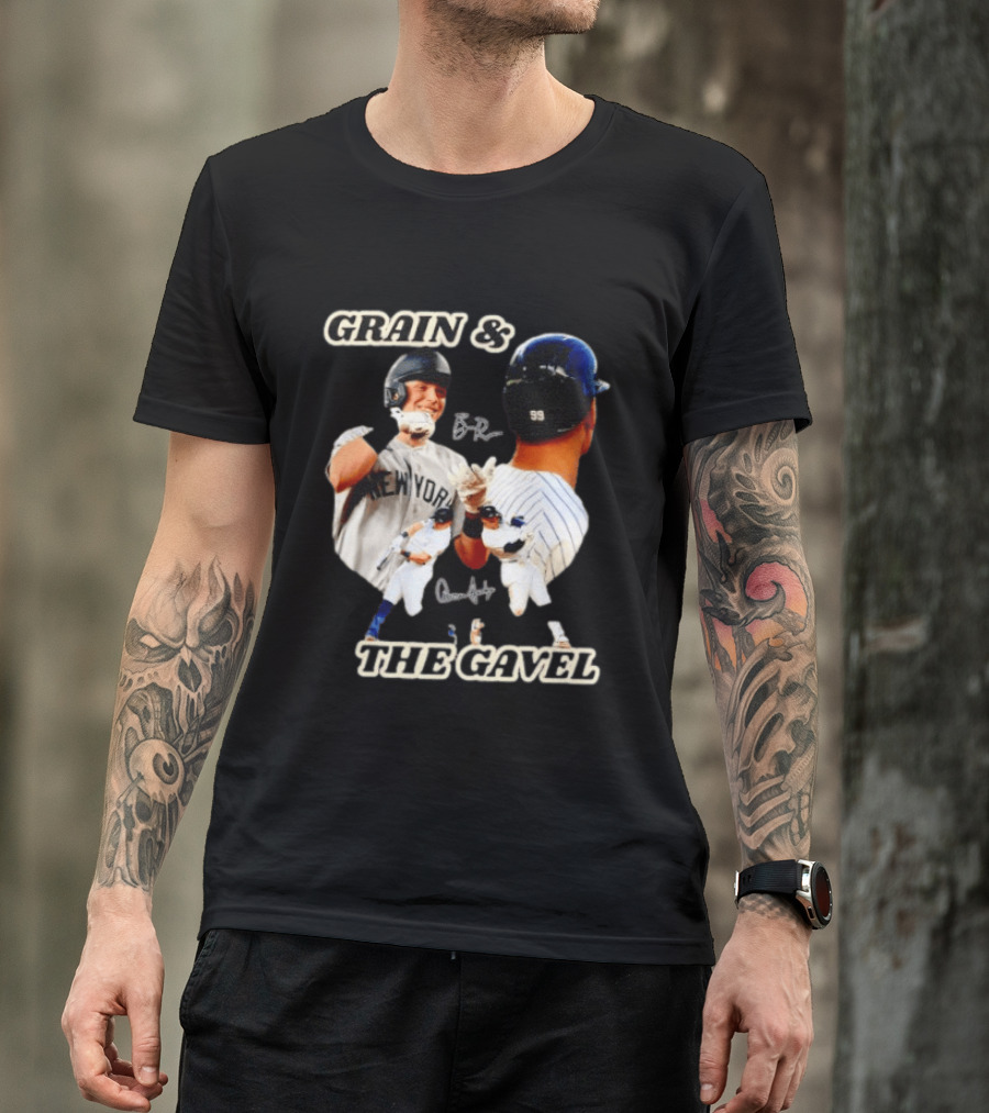 Grain & The Gavel Ben Rice Aaron Judge New York T-Shirt