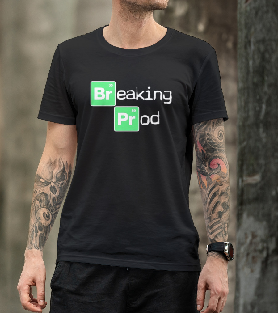 Breaking Prod 35 59 Chemistry T-Shirt