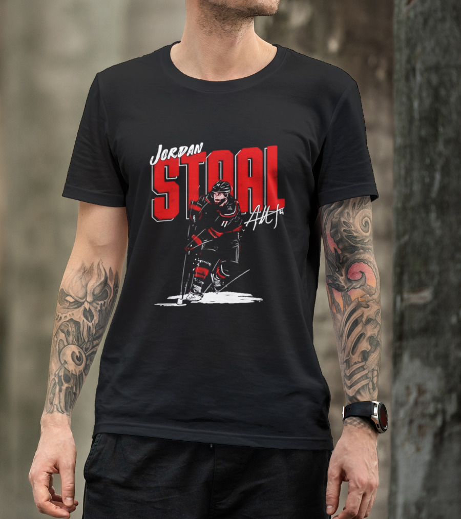 Jordan Staal Carolina Hurricanes Hockey Player Sportswear T-Shirt