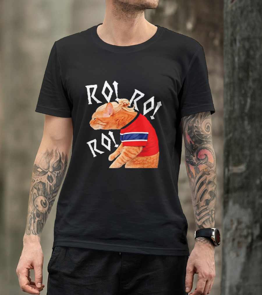 Ro Ro Ro Norwegian Cat El Michi Meme Norway T-Shirt