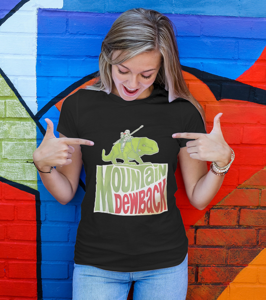Mountain Dewback Star Wars Stormtrooper Riding Alien Creature T-Shirt