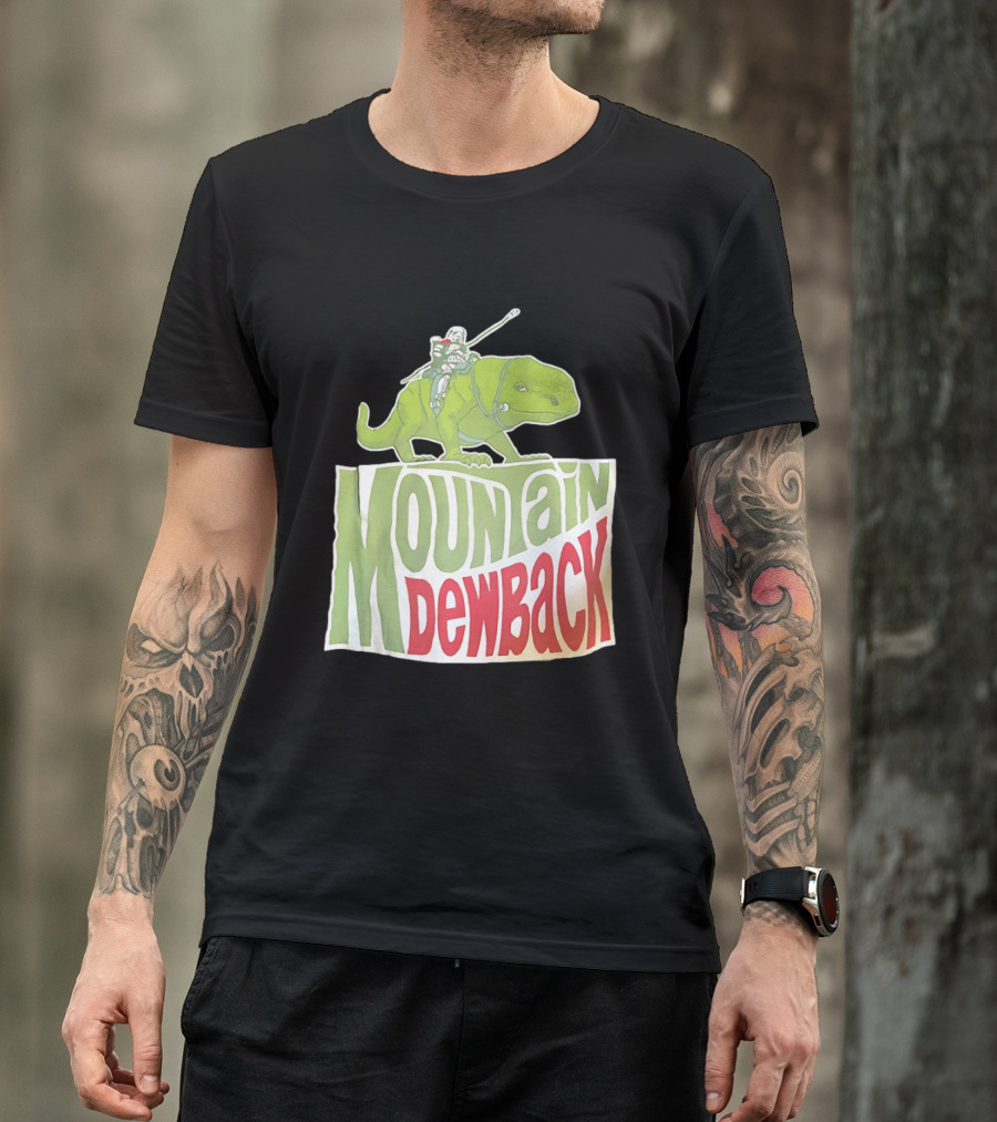 Mountain Dewback Star Wars Stormtrooper Riding Alien Creature T-Shirt