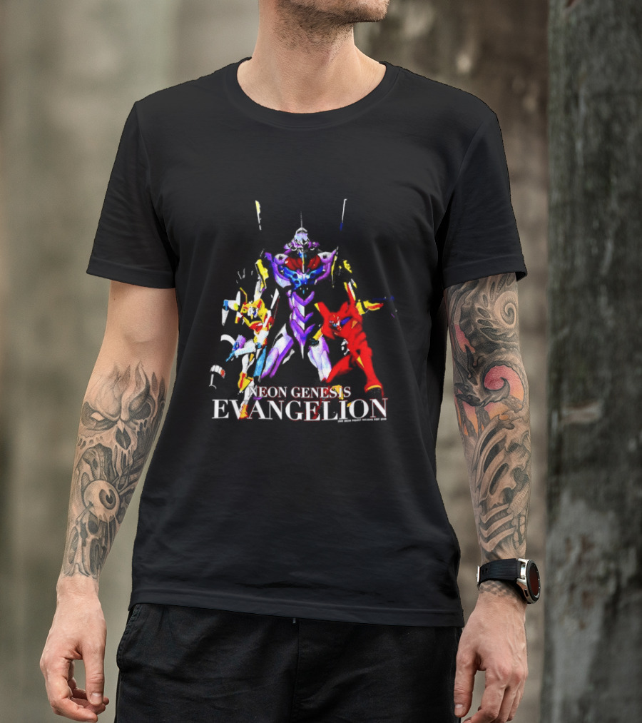 Neon Genesis Evangelion Eva Unit 01 Unit 00 Unit 02 T-Shirt
