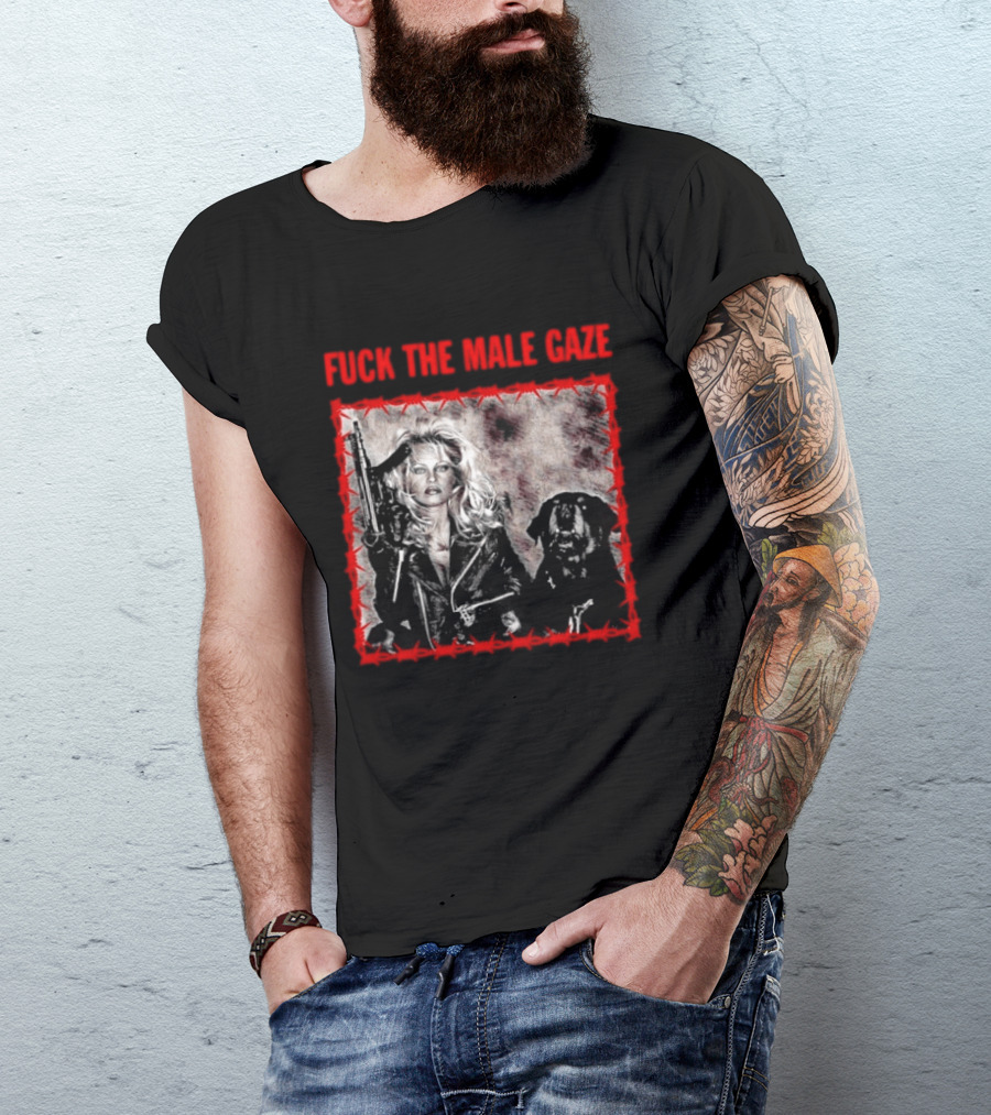 Fuck The Male Gaze Pamela Anderson 90s T-Shirt