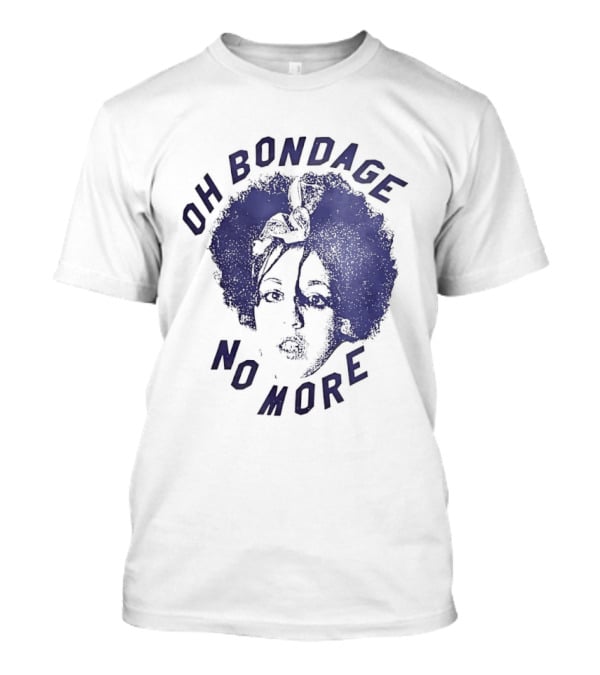 Oh Bondage No More X Ray Spex Poly Styrene Iconic Punk Image T-Shirt