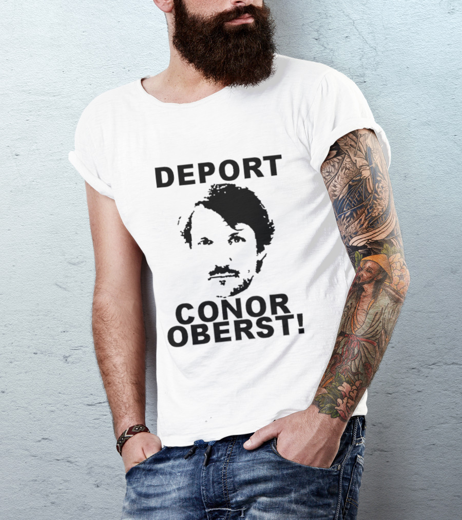 Deport Conor Oberst Bright Eyes Indie Rock T-Shirt