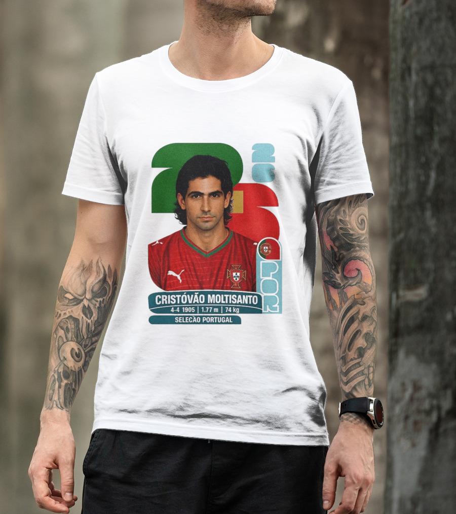Cristóvão Moltisanto Seleção Portugal 2026 Soccer Card T-Shirt