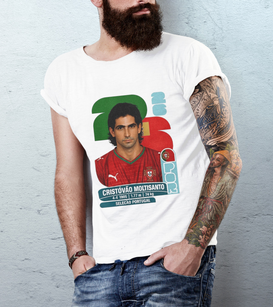 Cristóvão Moltisanto Seleção Portugal 2026 Soccer Card T-Shirt