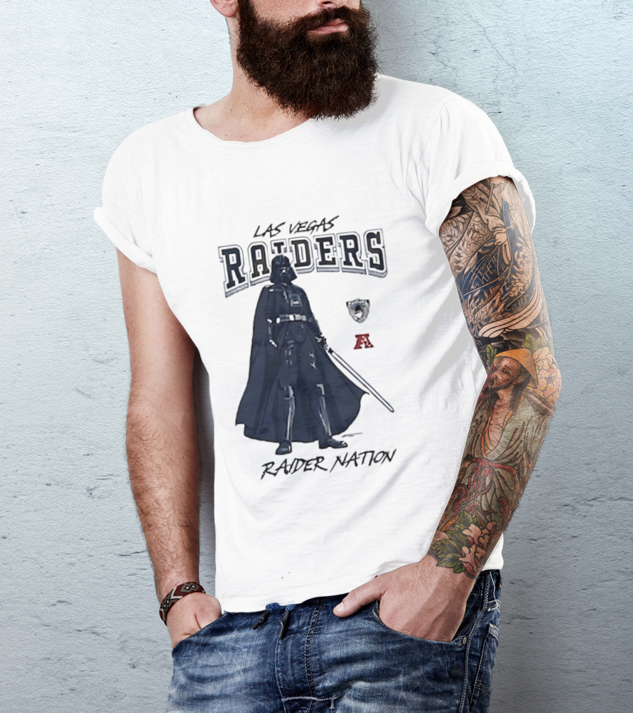 Las Vegas Raiders Raider Nation Darth Vader NFL T-Shirt
