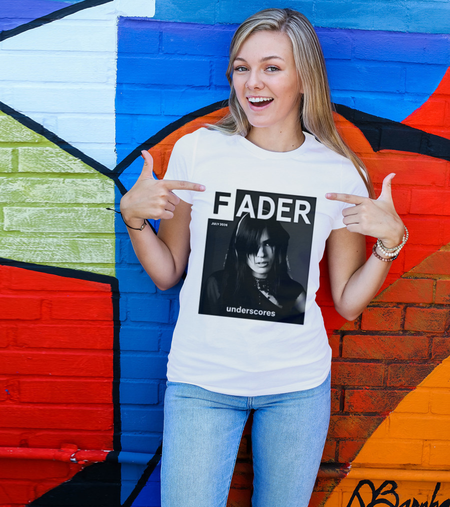 FADER Magazine July 2026 Cover Featuring Underscores T-Shirt