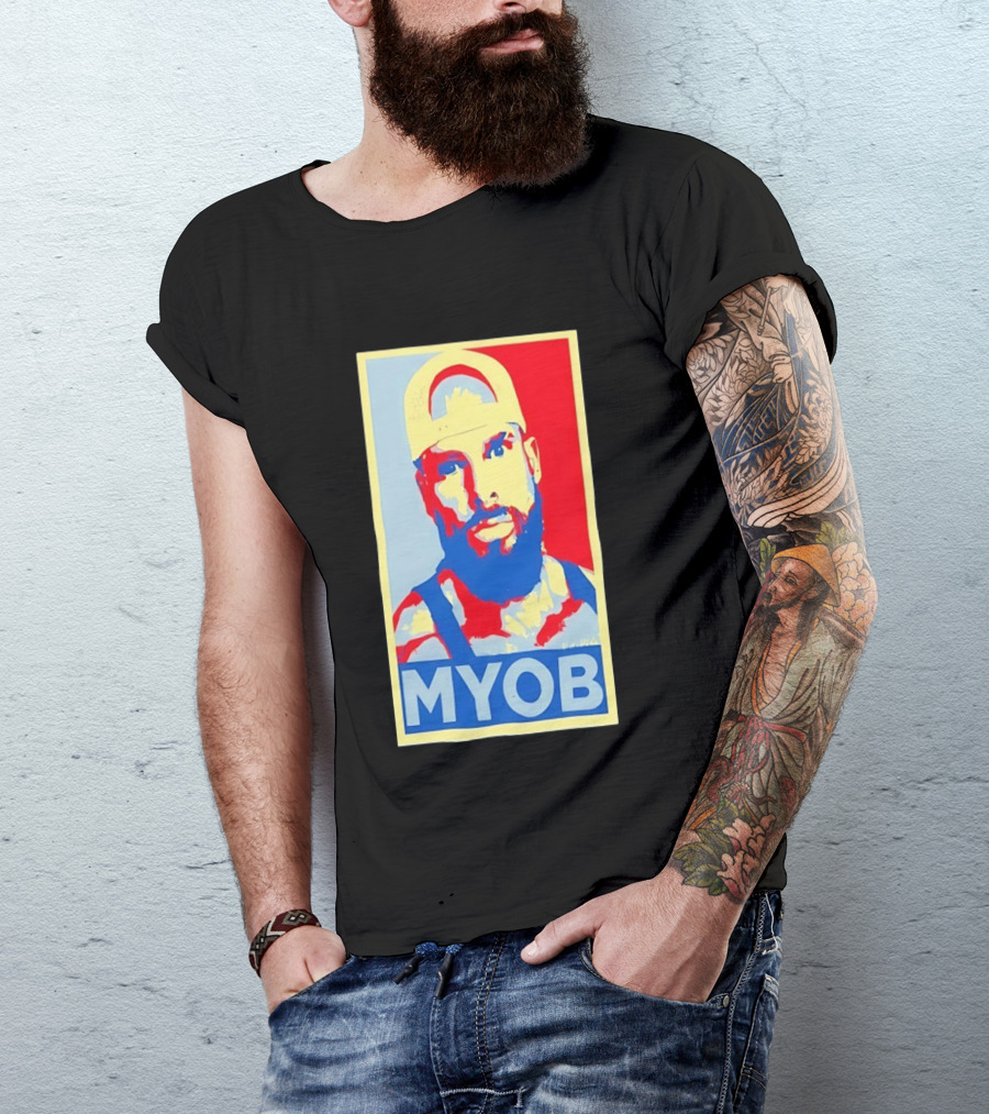 MYOB Bearded Man Hope Style Mind Your Own Business T-Shirt