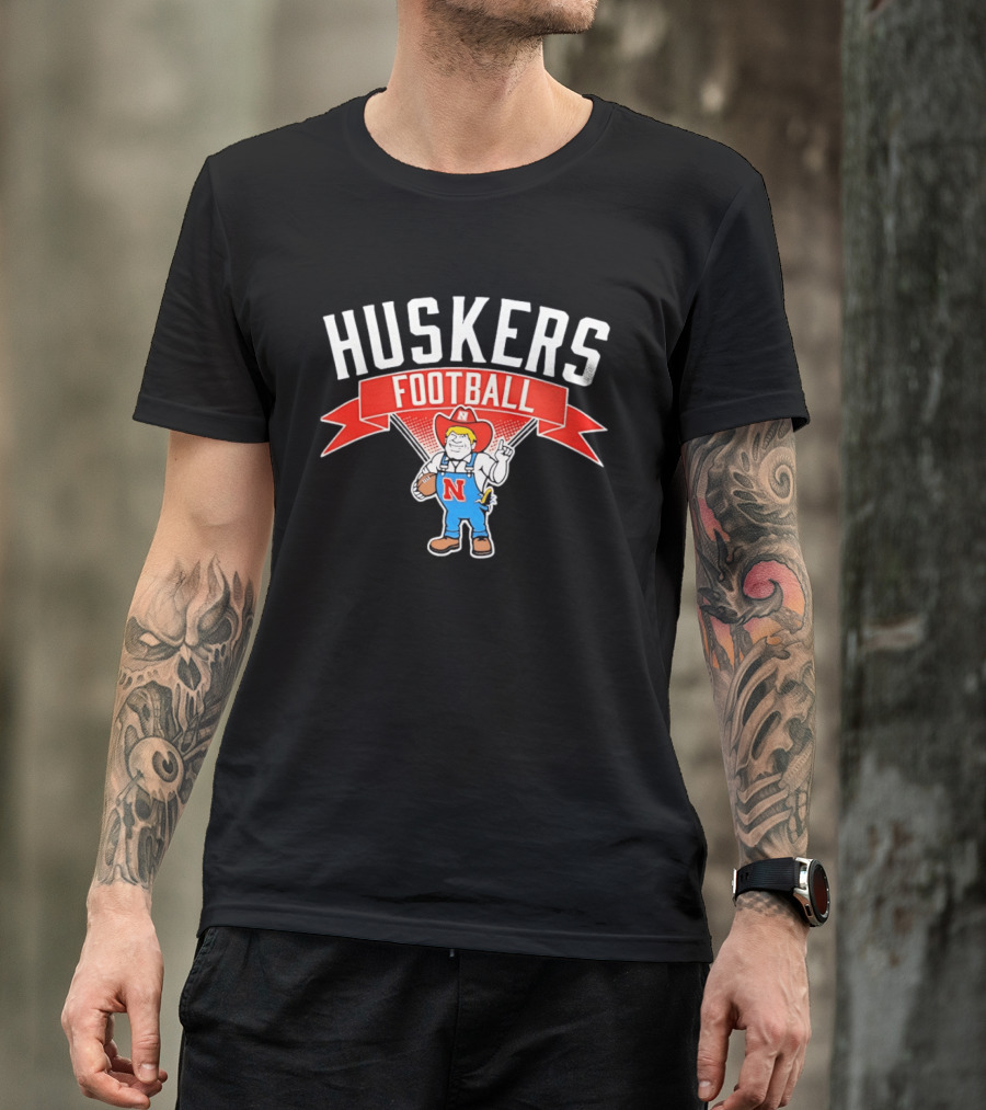 Huskers Football Nebraska Cornhuskers T-Shirt