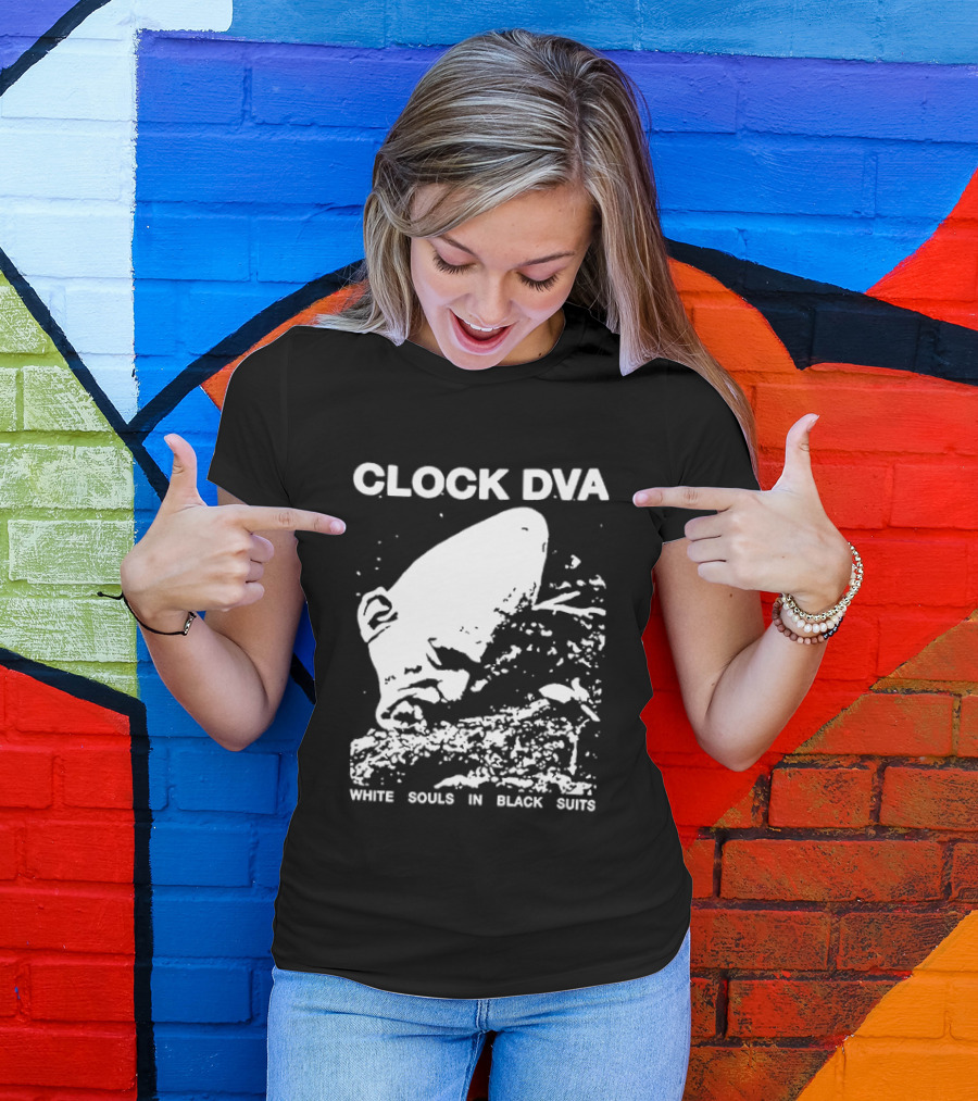 DVA White Souls In Black Suits Two Sided T-Shirt