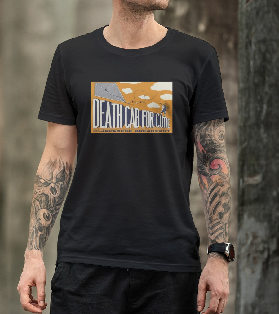 Death Cab For Cutie With Japanese Breakfast TD Pavilion Philadelphia PA July 17 2026 Kite T-Shirt
