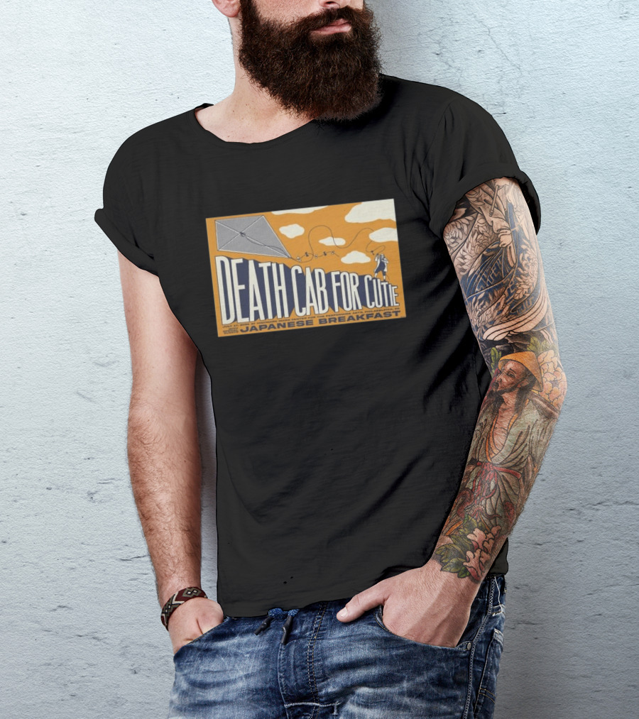 Death Cab For Cutie With Japanese Breakfast TD Pavilion Philadelphia PA July 17 2026 Kite T-Shirt