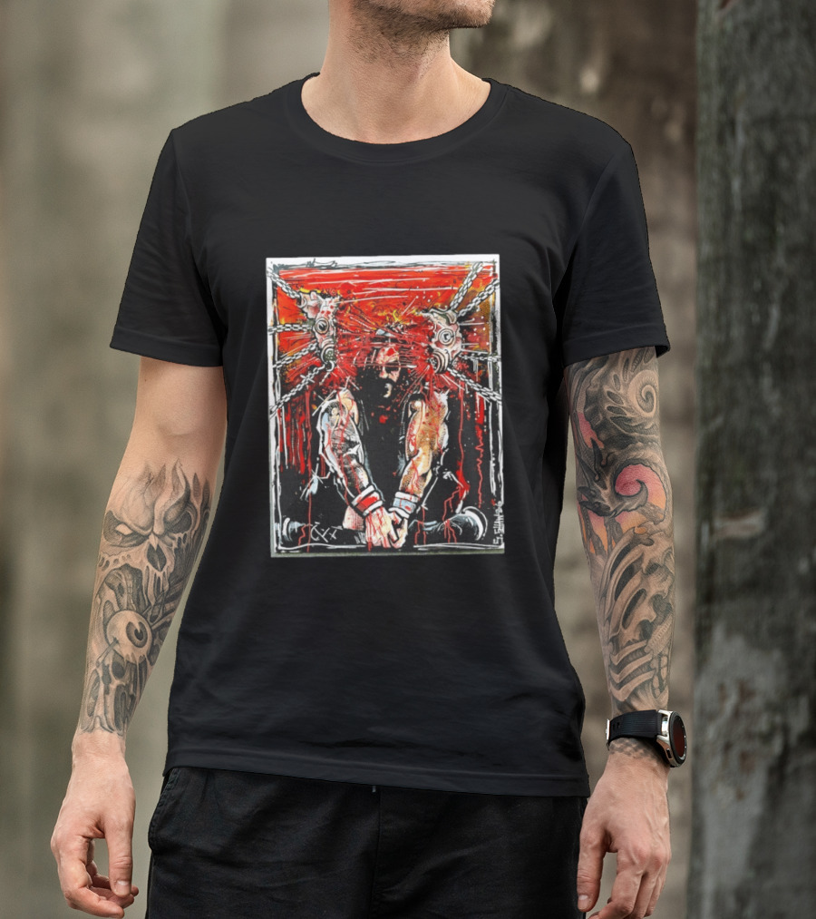 Joseph Sawyer Rebirth Sam Shaw Chains And Metal Transformation T-Shirt