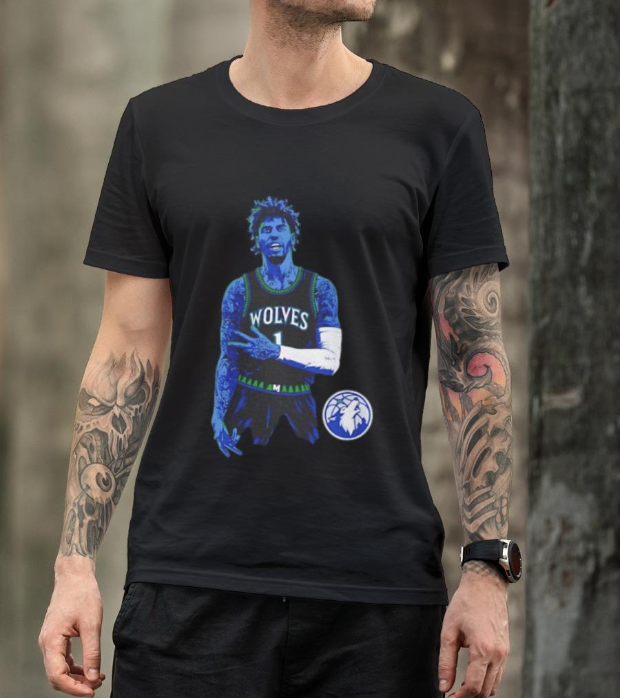 Wolves LaMelo Ball Number 1 Minnesota Timberwolves NBA Basketball T-Shirt