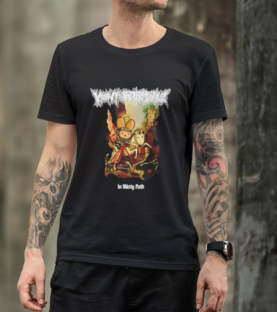 View From The Soul In Misty Path T-Shirt