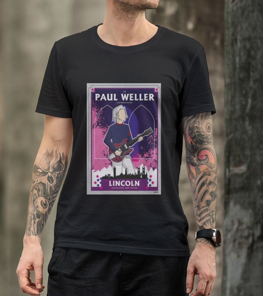 LIVE Paul Weller Plus Special Guests Lincoln Castle June 13th 2026 T-Shirt