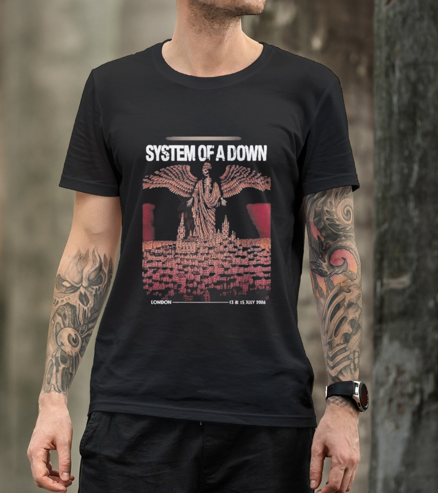 System Of A Down London 3 15 July 2020 T-Shirt