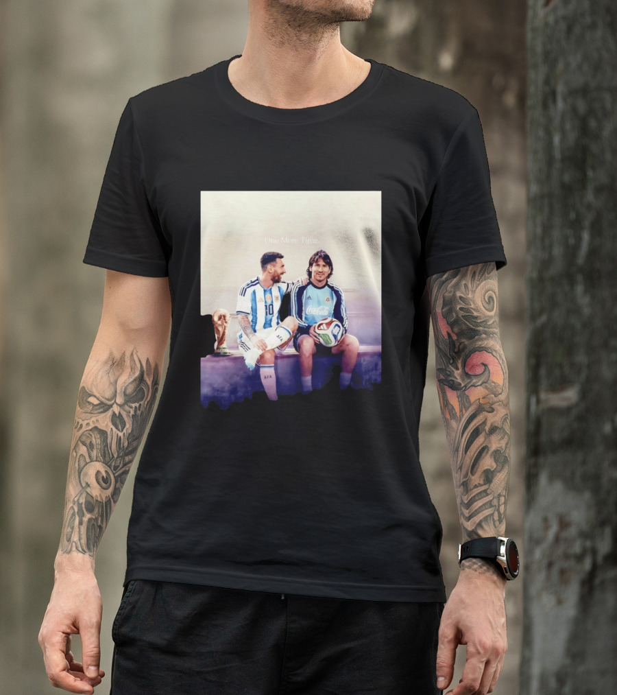 One More Time Lionel Messi World Cup Legacy T-Shirt