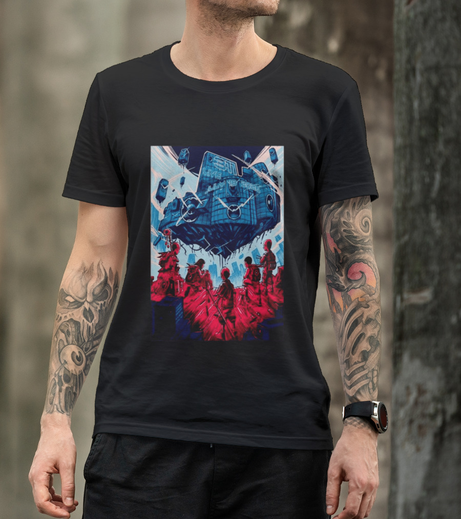 311 Live July 18 2026 Ocean Casino Resort Atlantic City NJ Artwork Soldier Scene T-Shirt