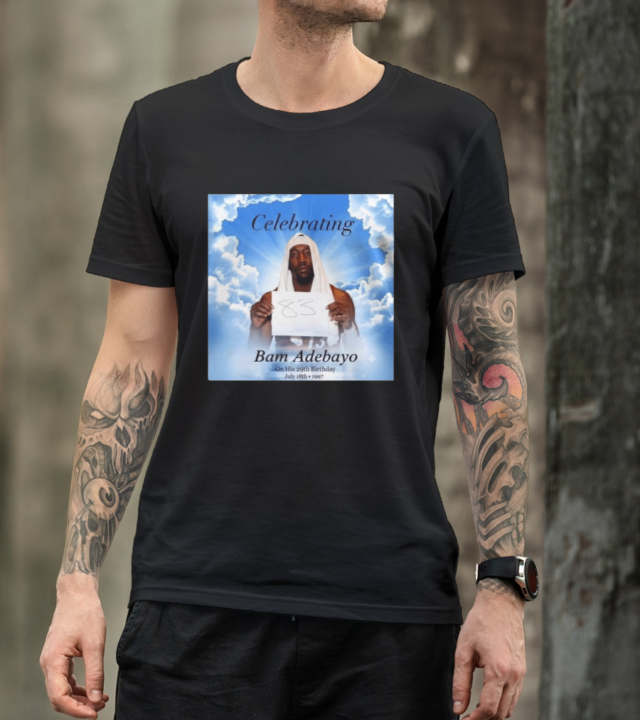 Celebrating Bam Adebayo 83 On His 29th Birthday July 18th 1997 T-Shirt