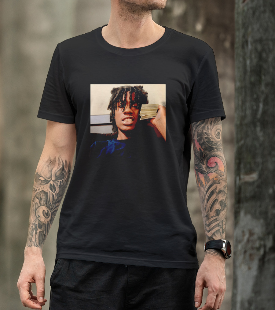 Lil Double 0 Rapper Hip Hop Money Stack Pose T-Shirt