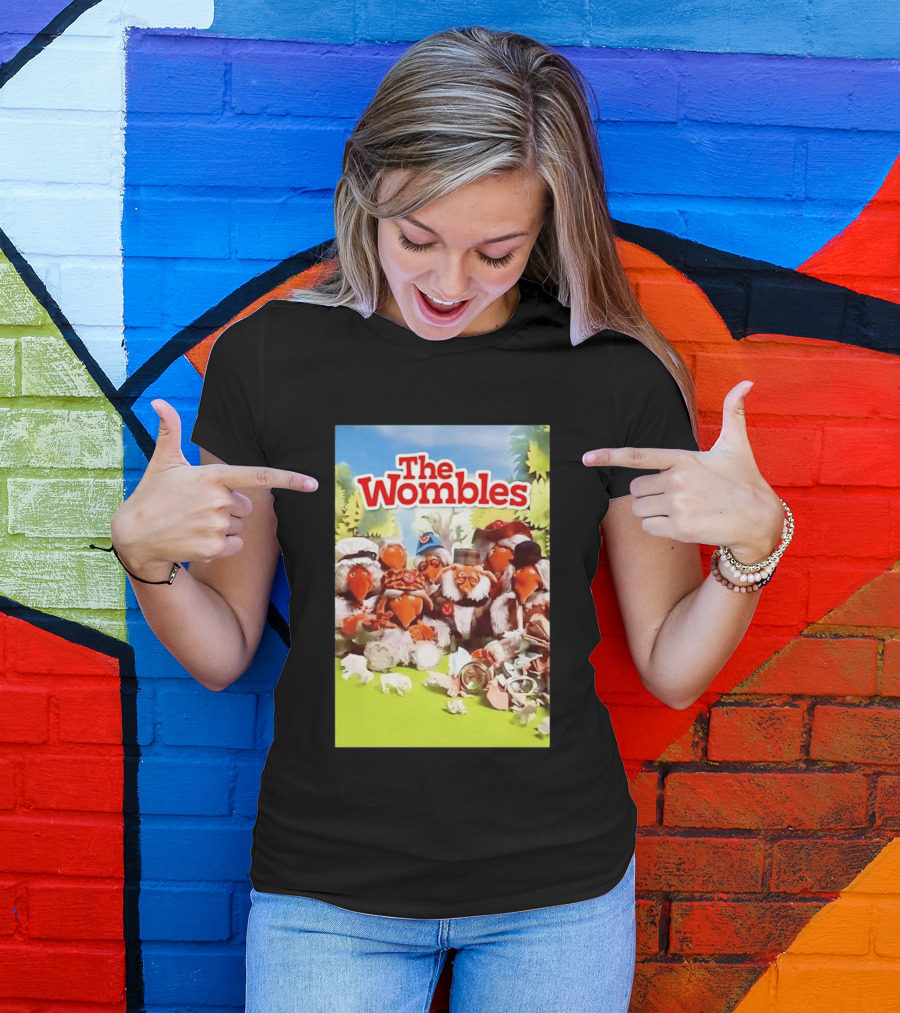 The Wombles Cartoon Characters Cleanup Adventure T-Shirt