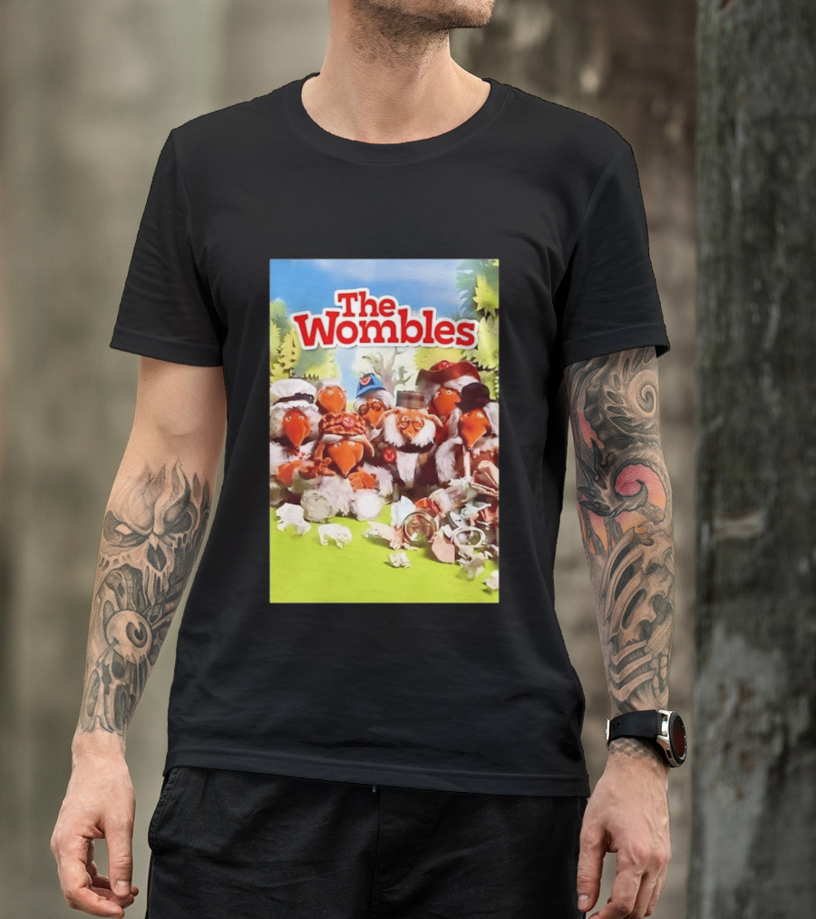 The Wombles Cartoon Characters Cleanup Adventure T-Shirt
