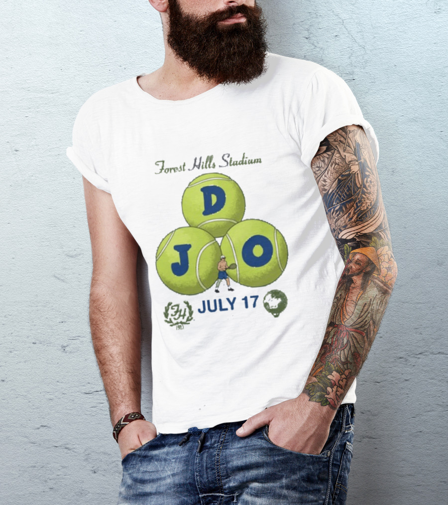 Forest Hills Stadium July 17 Tennis Event T-Shirt