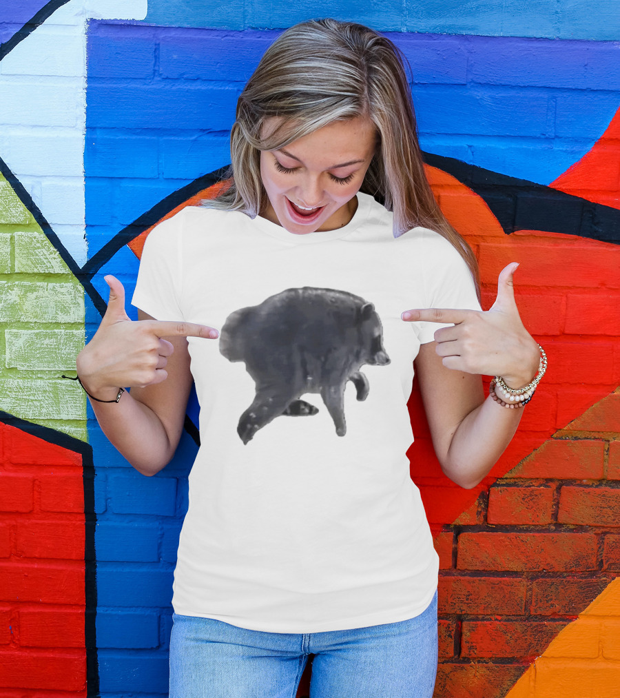 Jimothy Club Basic Bear Walking T-Shirt