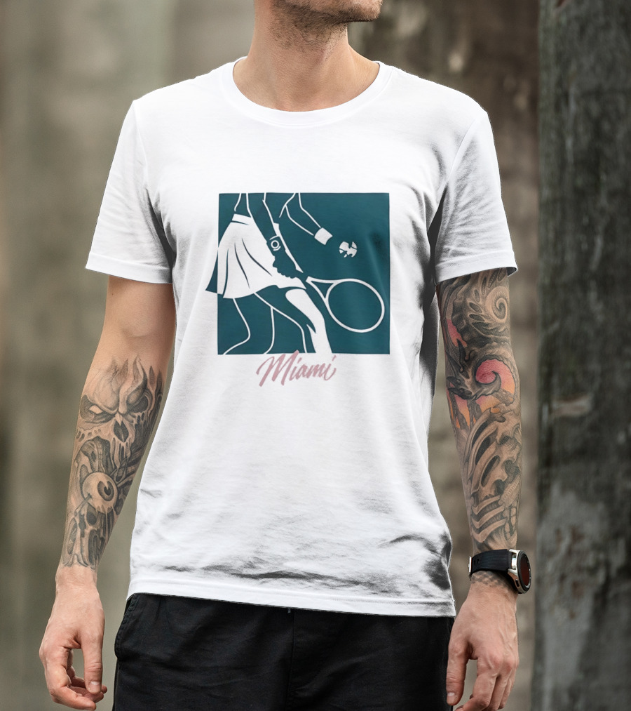 Miami Tennis Player T-Shirt
