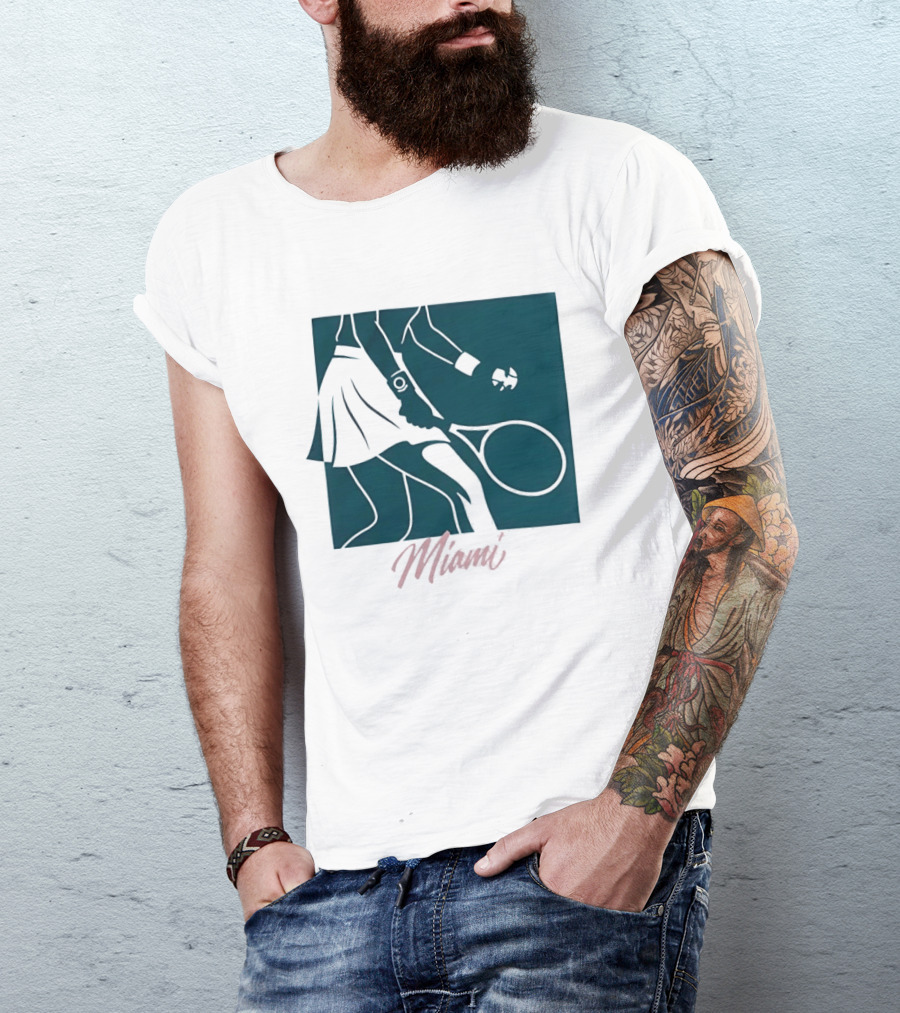 Miami Tennis Player T-Shirt