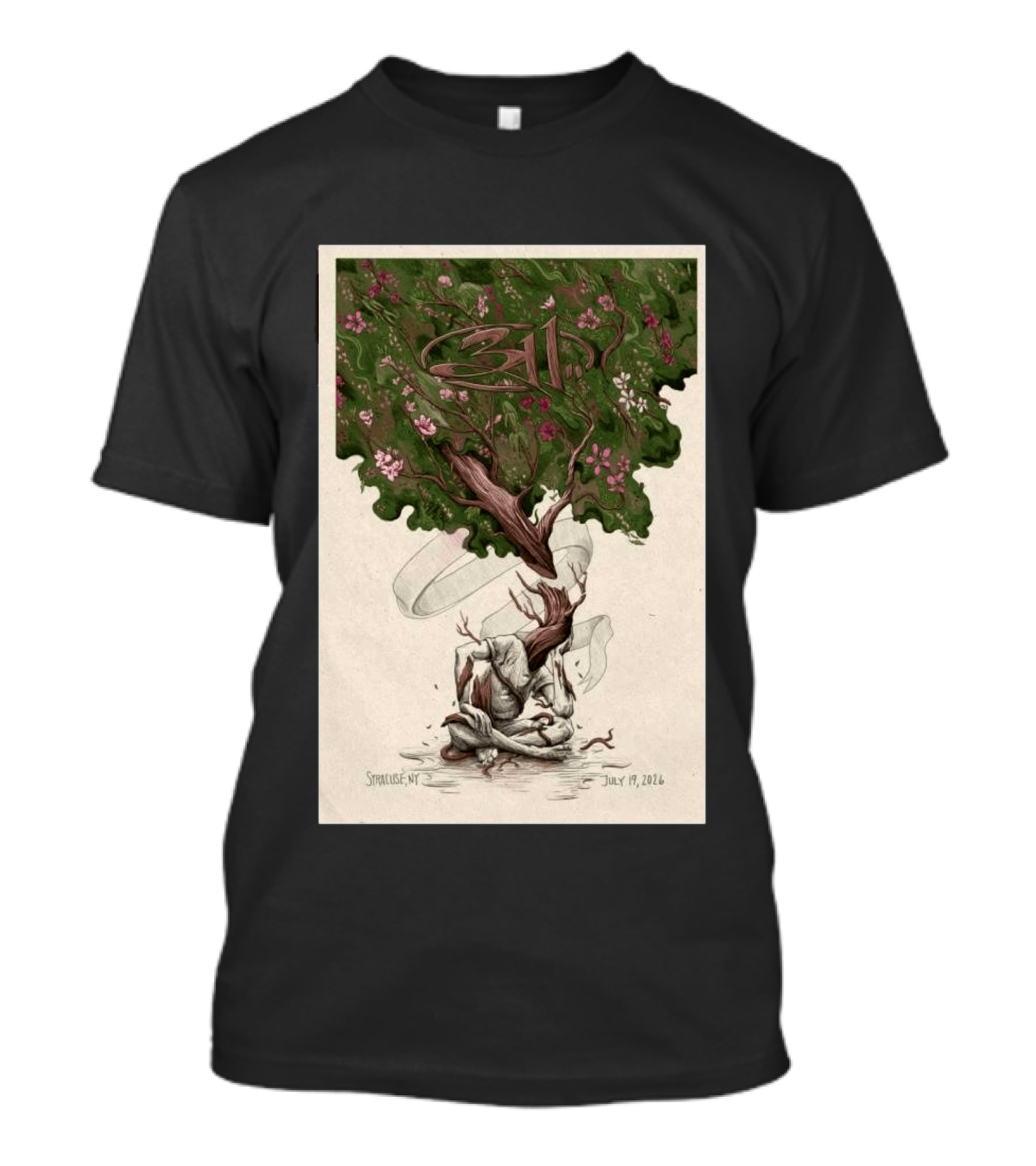 311 Syracuse NY July 19 2026 Tree And Blossoms Tour T-Shirt