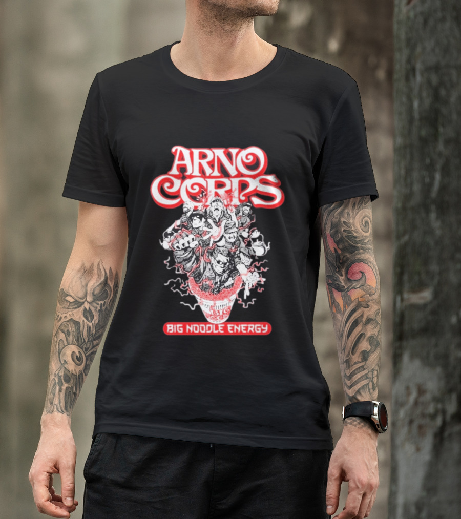 ArnoCorps Big Noodle Energy Alinamin Bui Cup T-Shirt